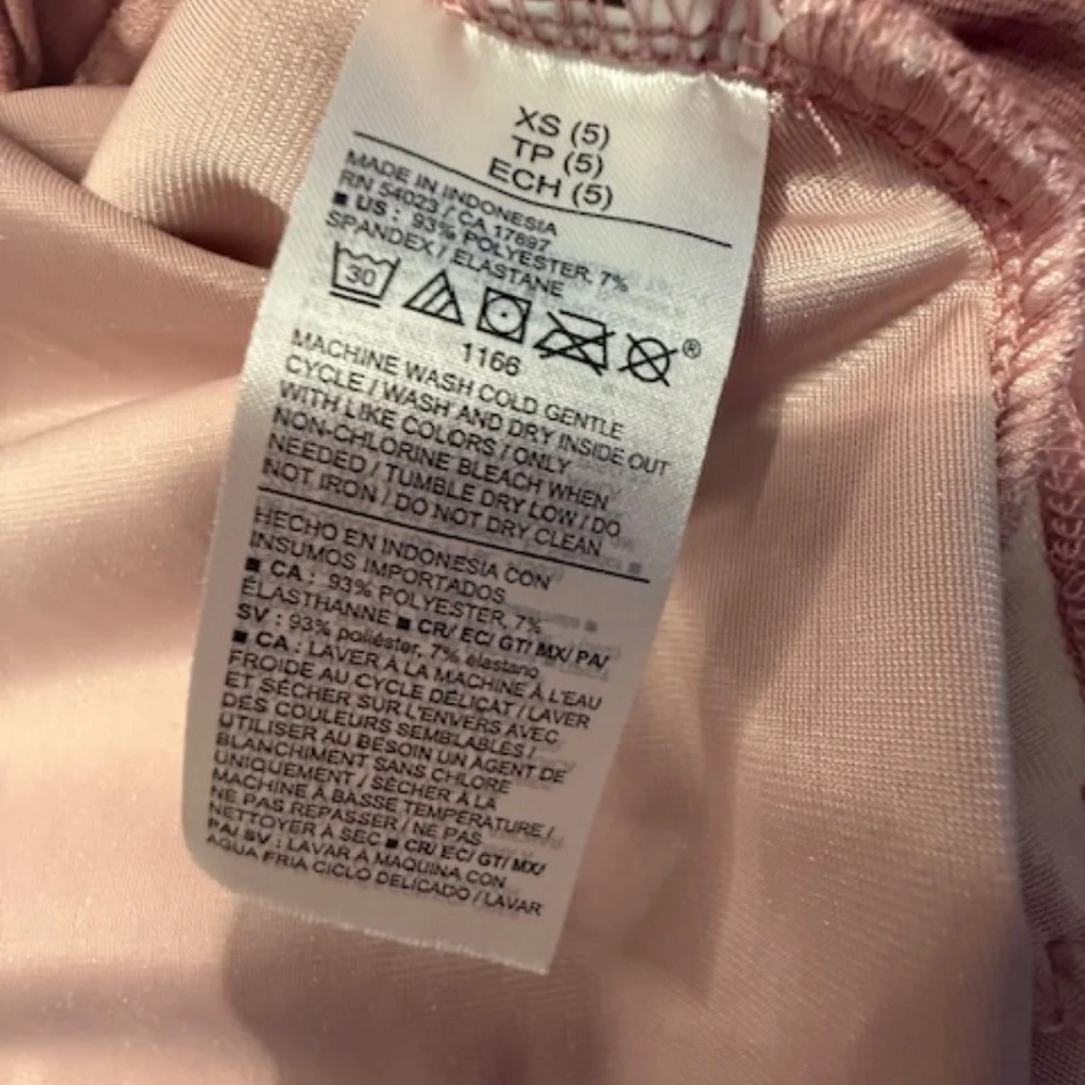 Little Girl XS Light Pink Velvet Old Navy Dress Worn 1x
